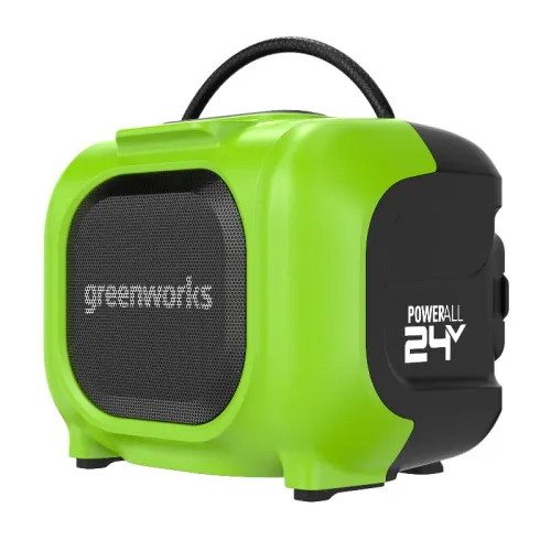 Беспроводная акустическая система (колонка) Greenworks GPT-MNBS 24V/220V 3503107 аккумуляторная — детальное фото
